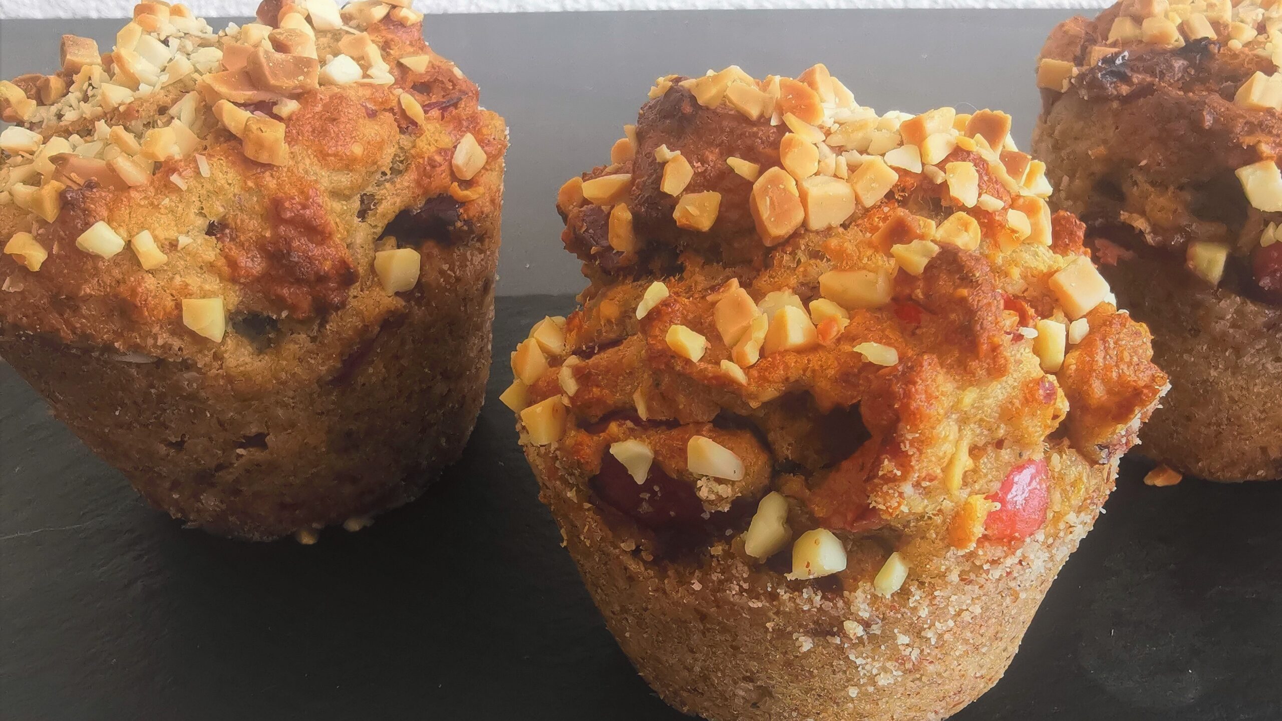 Kirschenmuffins, gluten- und zuckerfrei — MyVegAtelier